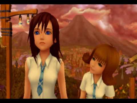 Kingdom Hearts II, Final Mix cutscene: 57 - Kairi and Selphie