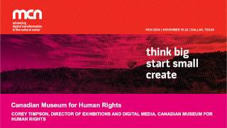 MCN 2014: Canadian Museum for Human Rights