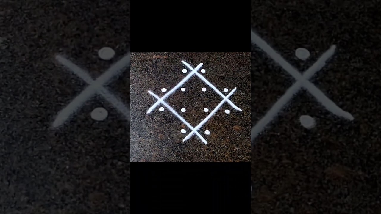 Daily kolam kolam design kolam feed video
