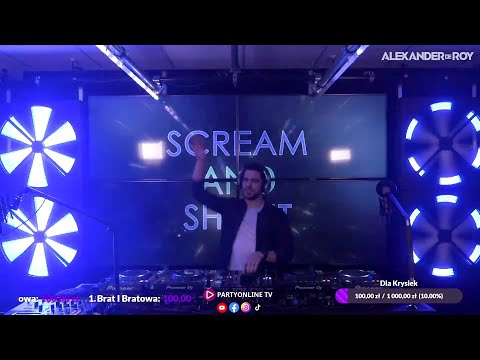 Alexander de Roy & Justine Berg - Scream And Shout [Sub.Mission] (live @ PartyOnline 13.03.2021)