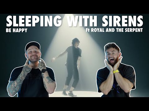 SLEEPING WITH SIRENS “Be Happy” ft Royal & the Serpent | Aussie Metal Heads Reaction