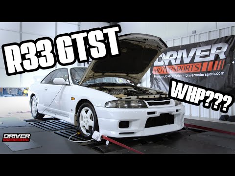 REAL WHP | NISSAN SKYLINE R33 GTS-T GTST RB25DET | DYNO TESTED