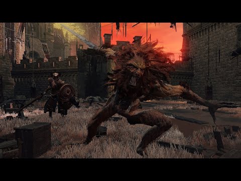 Elden Ring RL1 No Hit - Wojownik wynaturzeniec, Rycerz Tygla (Misbegotten Warrior & Crucible Knight)