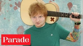 Ed Sheeran Answers Fan Questions for Parade Magazine