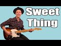 Chaka Khan Sweet Thing Guitar Lesson + Tutorial + TABS