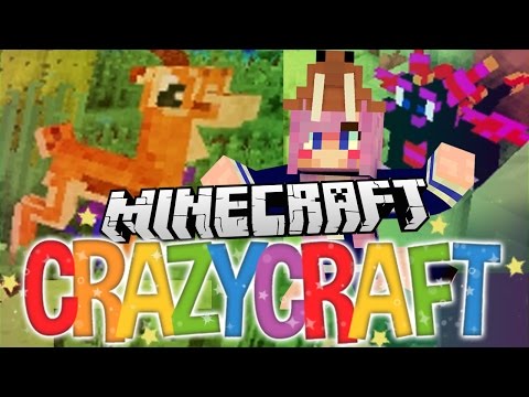 Gazelles & A Pet Dragon! | Ep 10 | Minecraft Crazy Craft 3.0