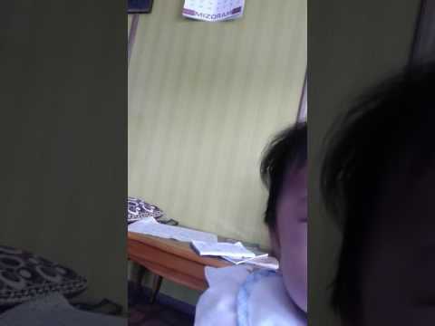 Mizo baby funny face