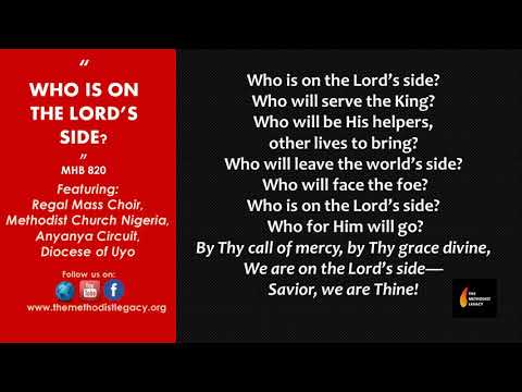 MHB 820   WHO IS ON THE LORD'S SIDE
