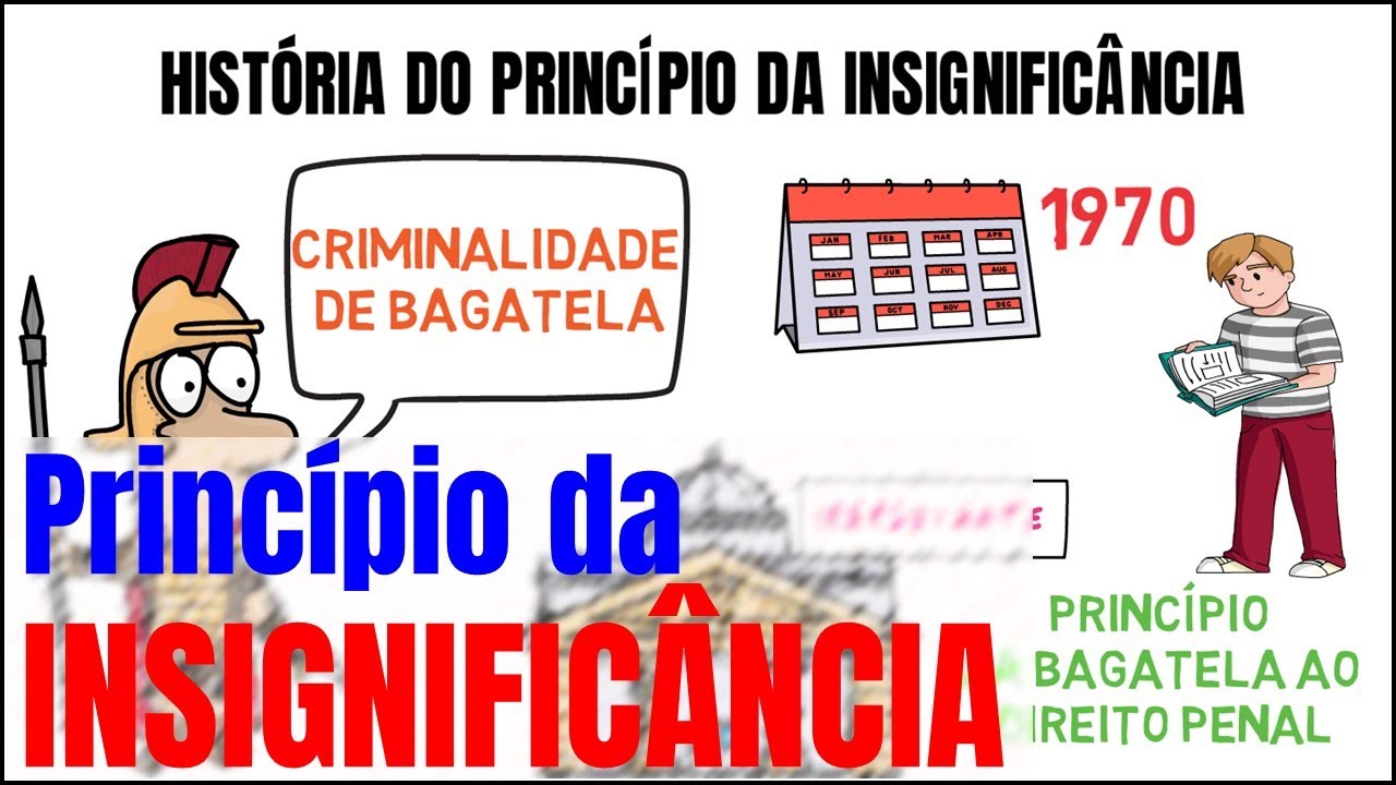 PRINCÍPIO DA INSIGNIFICÂNCIA - CRIME DE BAGATELA - Direito Penal OAB
