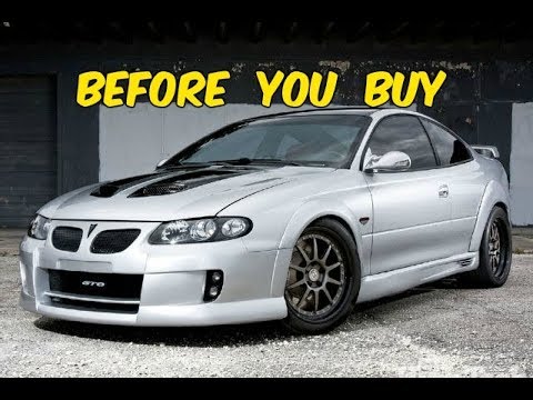 "Watch This BEFORE You Buy a Pontiac GTO (2004-2006) A.K.A Australian Corvette"
