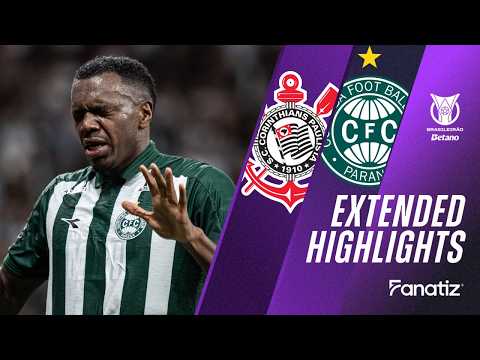Corinthians 0 X 2 Coritiba - Highlights - Rodada 5