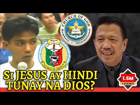 Bro. Eli Soriano FULL Debate Reaction "Ang AMA LANG ang TUNAY na DIOS" vs. INC Melvin Roxas | U3