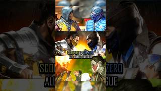 Scorpion vs Sub-Zero Lines in MkX , Mk11 , and Mk1 khaos Reigns #mortalkombat1Havik