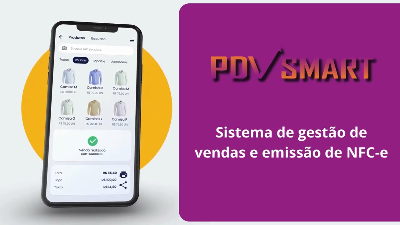 Vídeo de apresentação do Sistema PDV Smart