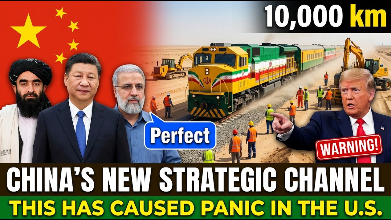 Jalur Kereta Api China Sepanjang 10.000 km ke Timur Tengah Dibuka, Membentuk Kembali Rute Perdaga...