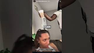 Watch this funny clip of lil Jeff getting pranked #bloodhoundliljeff #prank