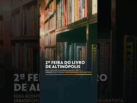 2ª Feira do Livro de Altinópolis