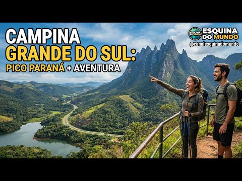 CAMPINA GRANDE DO SUL, PR: A Cidade Escondida na Serra que Guarda o Maior Pico do Sul do Brasil! ⛰️