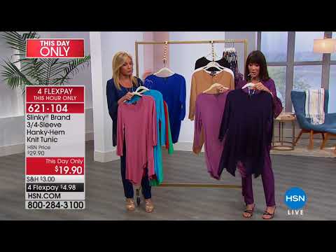 HSN | Slinky Brand Fashions 08.12.2018 - 12 PM
