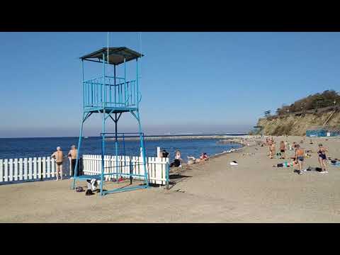 #ВИТЯЗЕВО #АНАПА - жара! Полный пляж. Высокий берег.
