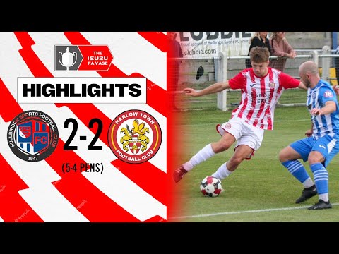 Hawks FA Vase Journey Ends (23/09/2023) | Hullbridge Sports 2-2 Harlow Town Short Highlights