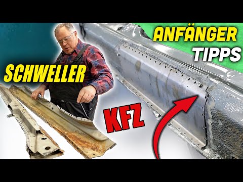 KFZ Schweller Reparatur | Bleche richtig Anfertigen
