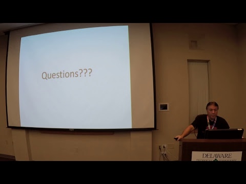 BSides Delaware 2018 - Ralph M. DeFrangesco Drone Detection