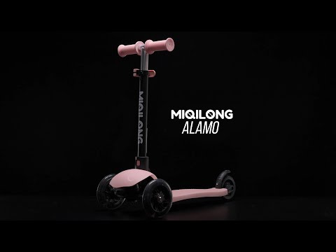 Видео обзор Самокат Miqilong Alamo розовый