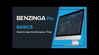 Benzinga Pro YouTube Video