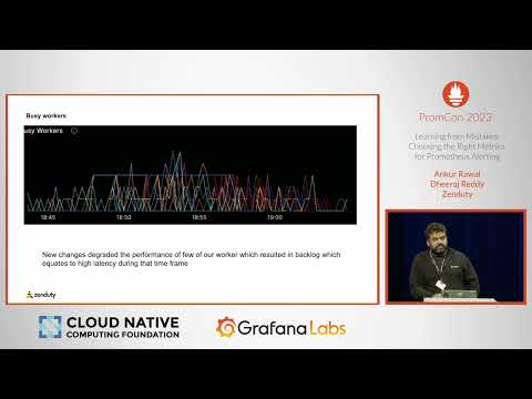 PromCon 2023 - Learning From Mistakes – Choosing the Right Metrics for Prometheus Alerting