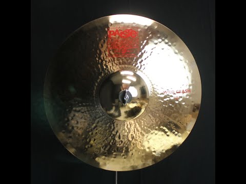 Paiste 18" 2002 Wild Crash - 1377g (video demo) image 2