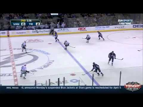 Vancouver Canucks at Tampa Bay Lightning   03\17\2014