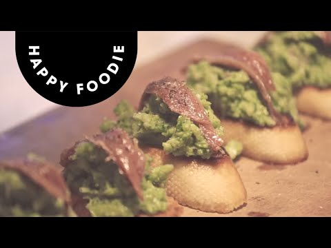 Russell Norman's recipe for Broccoli and Anchovy Crostini from cookbook Venice