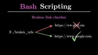 (Bash) Scripting - Broken link checker (ITA)