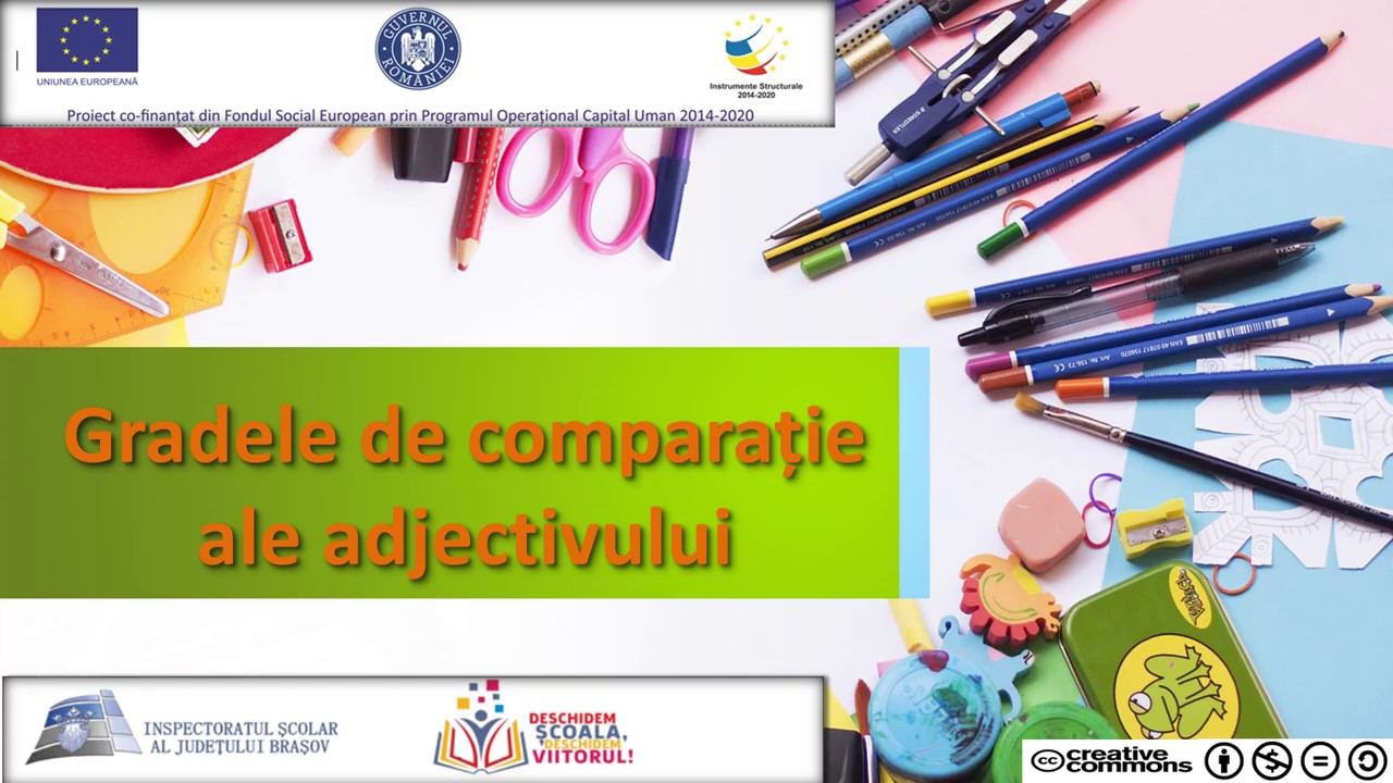 Gradele de compara?ie ale adjectivului