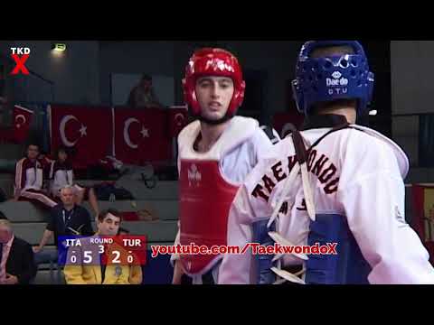 Taekwondo Euros 2006 Male Light Weigh Final - Claudio Nolano (Italy) v Serdar Akin (Turkey)