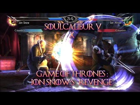 SoulCalibur V X Game of Thrones: Jon Snow's revenge!