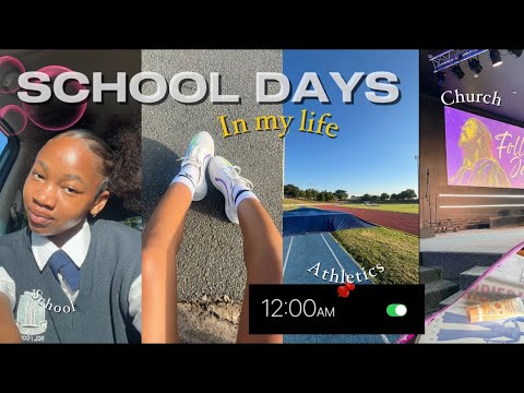 School days in my life :South Africa teenage vlogger,Athletics,Church,School