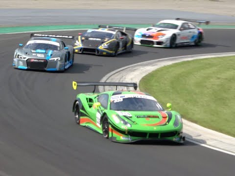 International GT Open 2018 / 2017 // GT3 Pure Sound, Accelerations, Downshifts & Action on Track