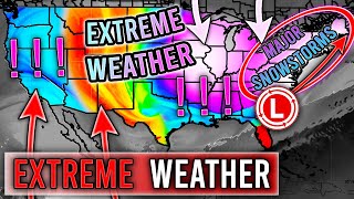Upcoming EXTREME Weather...MAJOR Snowstorms, Arctic Air, Huge Storms