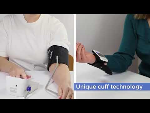 Demonstration of Easy to Use OMRON Blood Pressure Monitors