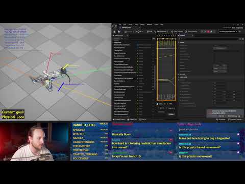 [GameDev UE5] Cursed quadrupedal human? (True Physical Character Locomotion Day 16)