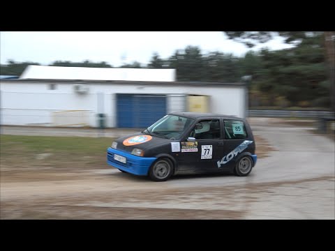 Szymon Hamelka, Fiat Cinquecento - Kryterium SuperOES Tor Poznań - 6 runda - 16.11.2024