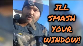COPS SMASH sovtard window!