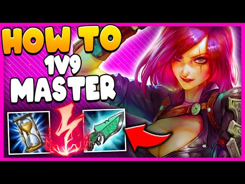 HOW TO COMPLETELY DOMINATE WITH KATARINA (IN MASTER ELO) - League of Legends | Katlife