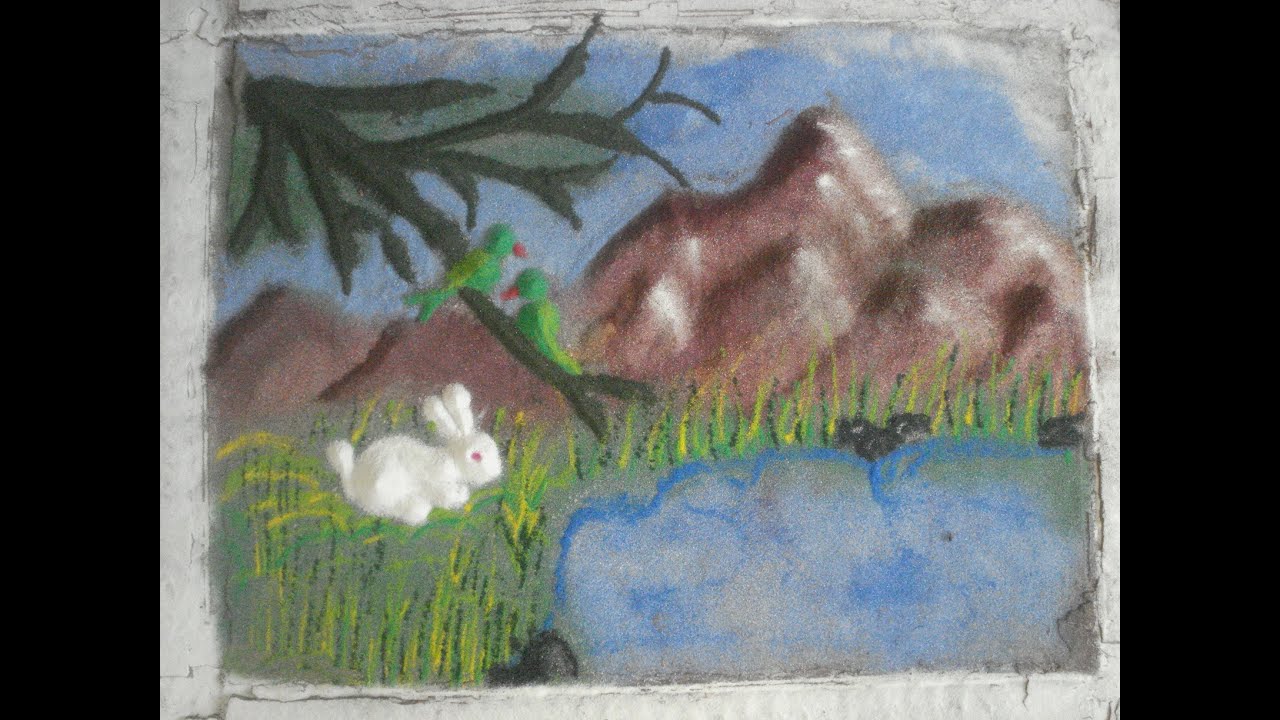 Creation of 3D Rangoli designs by rangolidesigns