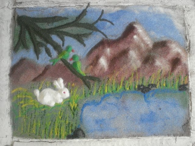 Creation of 3D Rangoli designs by rangolidesigns