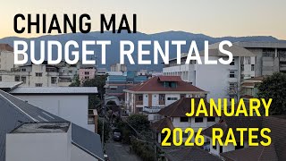Chiang Mai rentals: January 2026 update