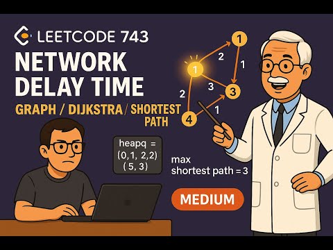 HOW - LeetCode 743 | Network Delay Time [medium] with Dijkstra