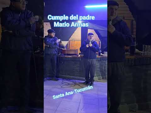 cumple del padre Mario Armas parroquia Santa Ana-Tucumán #claritaeventos #folclore #fiesta